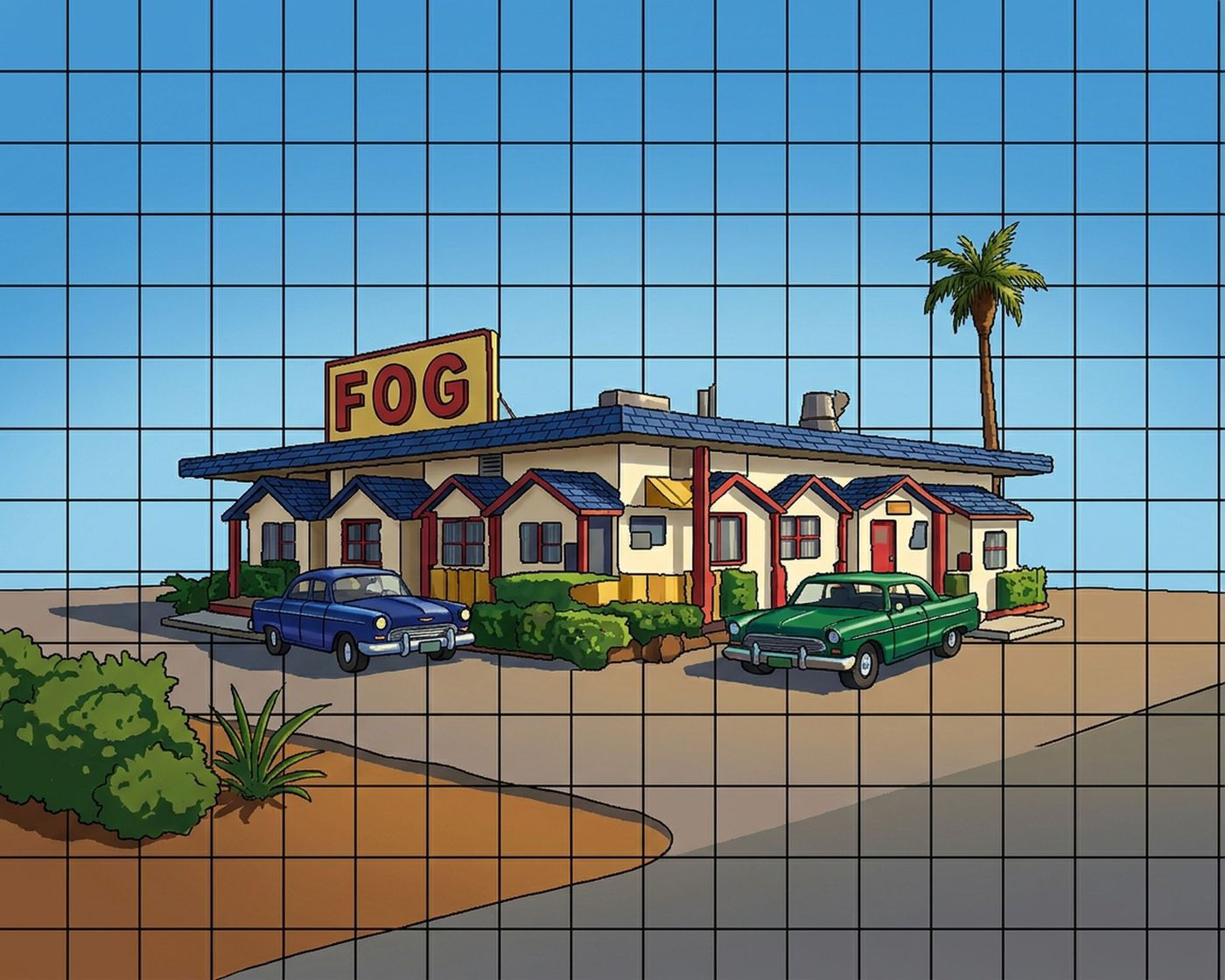Full-colour reference for Classic Roadside Motel