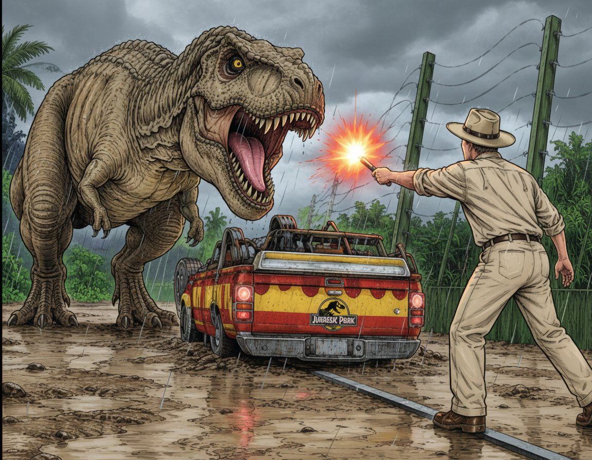 Full-colour reference for Prehistoric Park Breakout
