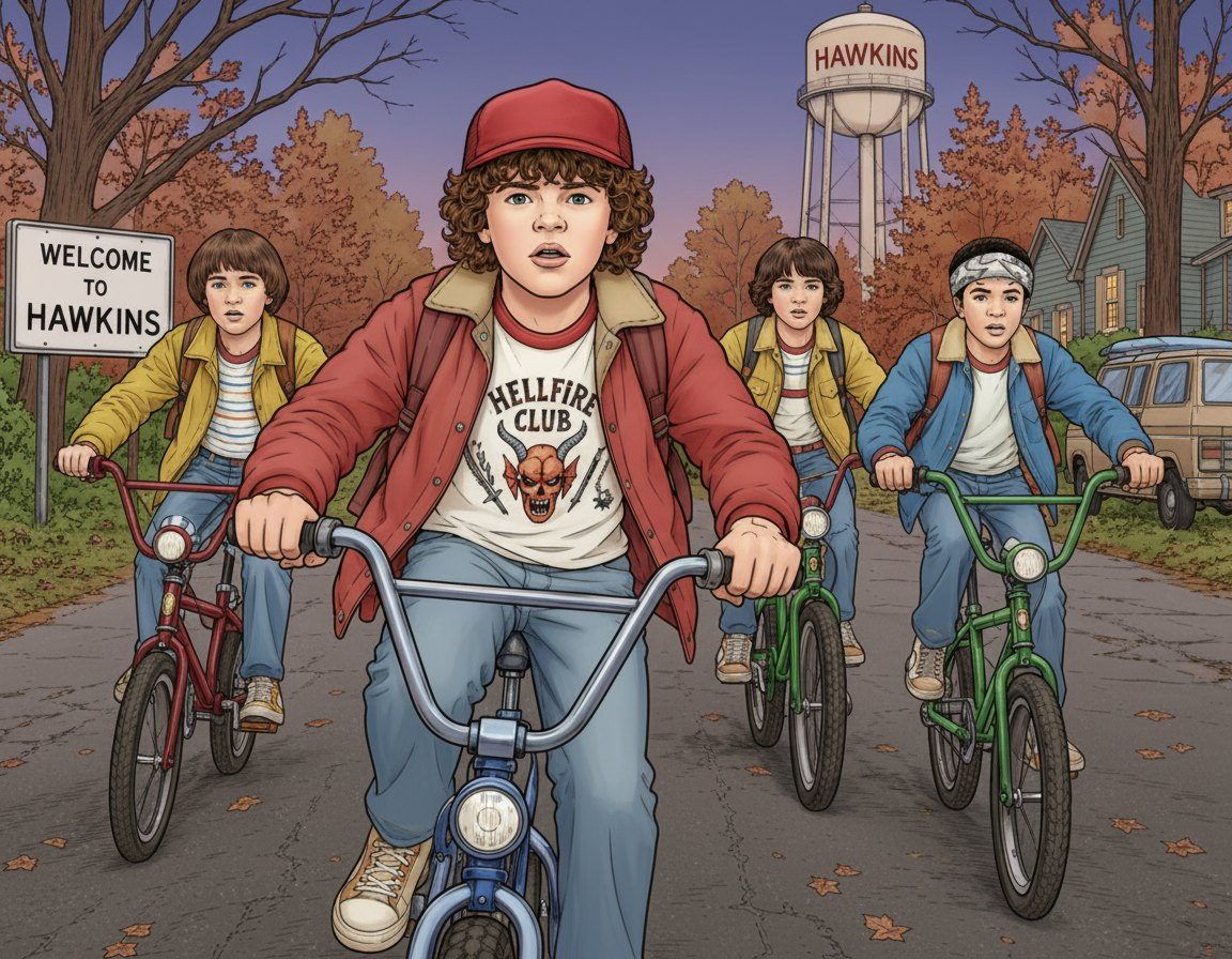 Full-colour reference for Hawkins Bicycle Ride
