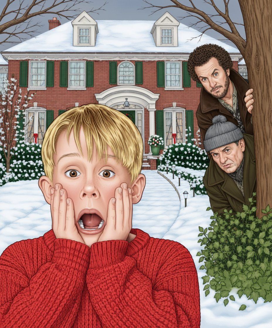 Full-colour reference for Home Alone at Christmas