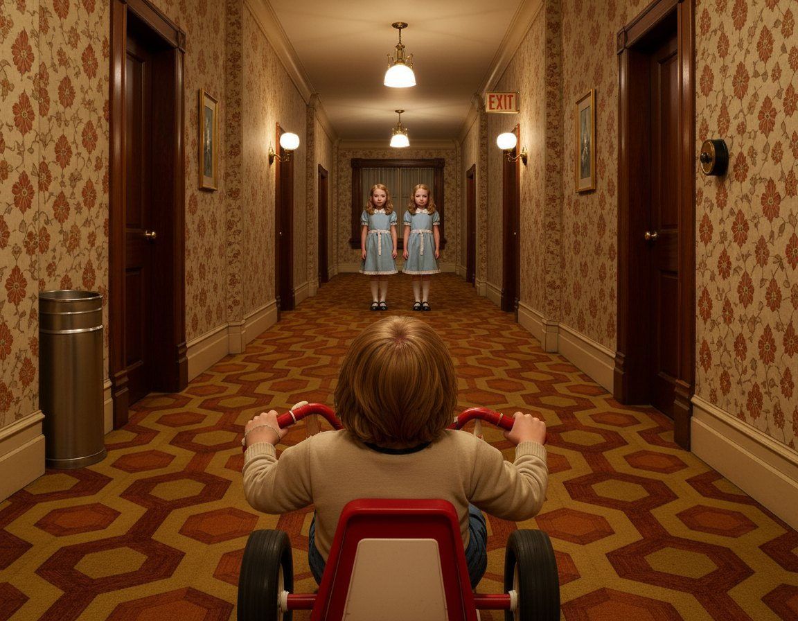 Full-colour reference for The Haunted Hotel Hallway