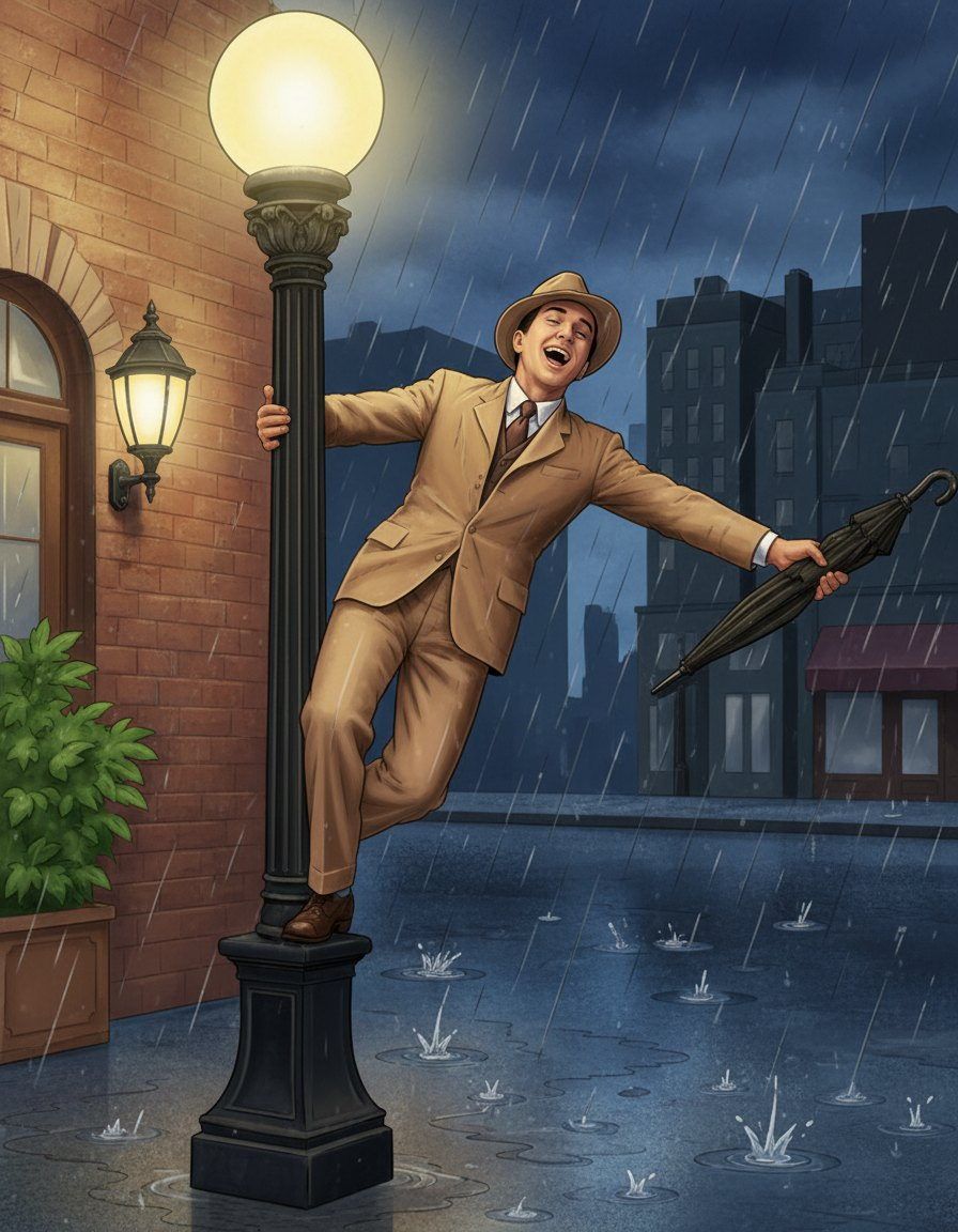 Full-colour reference for Singing in the Rain
