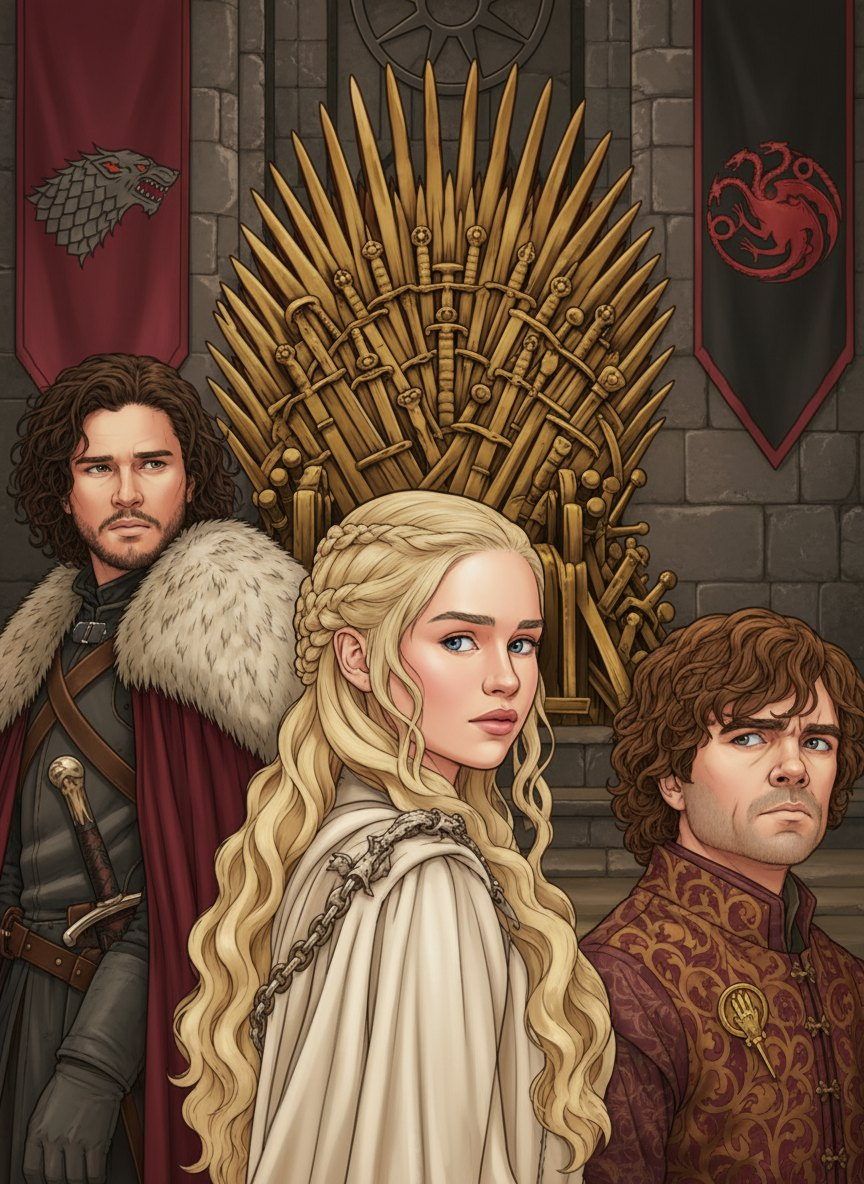 Full-colour reference for Fantasy Throne Room